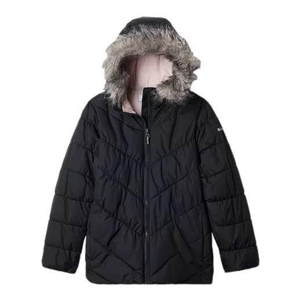 BRAND NEW girl columbia arctic blast winter snow jacket removable fur size XS